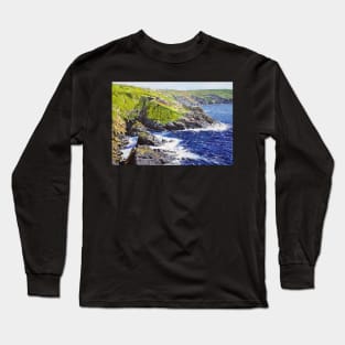 Cliffs at Botallack Long Sleeve T-Shirt